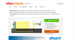 Desktop Screenshot of elisaanalysis.com